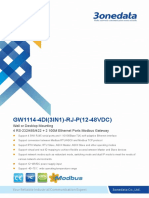 GW1114-4DI (3IN1) - RJ-P (12-48VDC) Datasheet