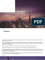 Emaar Properties Q4 2021 Investor Presentation
