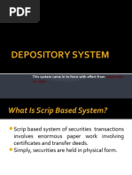 DEPOSITORY SYSTEM