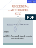 Cours D'audit Opérationnel - Chap I