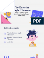 Exterior Angle Theorem