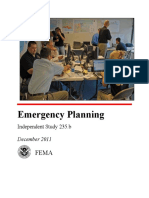 Emergency Planning: Independent Study 235.b