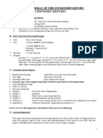 Final Standard Internship Format