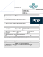 Non Conformance Report 