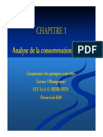 Consommation - Pratiques - Corporelles Et Sportives