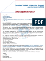 Invitation Letter