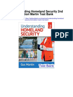 Understanding Homeland Security 2nd Edition Martin Test Bank