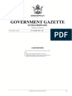 ZW Government Gazette Dated 2021 02 23 No 26