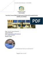 Guia de Estudo, Concurso PGR e Tribunais Edivaldo Ambrósio Mungombe