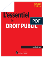 L'essentiel Du Droit Public