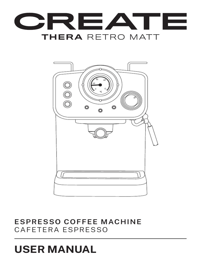 Manuel d'utilisation de la cafetière espresso | PDF | Café | Herbes et ...