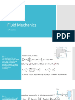 Fluid Mechanics: 10 Session