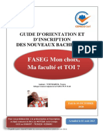 New 2023 Guide D'orientation Université de Lomé