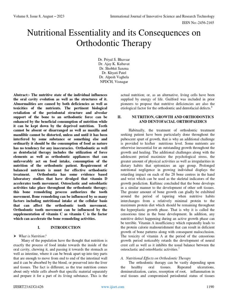 nutritional-essentiality-and-its-consequences-on-orthodontic-therapy