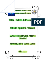 Boletín de Pesca Marzo 2023