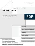 MX2600N-3100N OM Safety-Guide GB