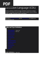 CDL in CDS