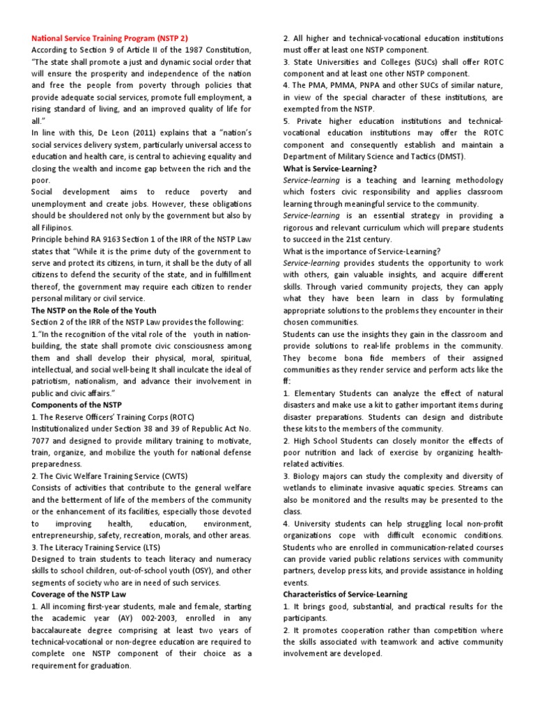 national-service-training-program-1-and-2-pdf-service-learning