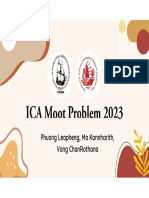 ICA Moot Issue - ILSA 2023