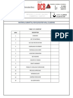 Material Submittal For Glass and Mirror