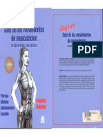 Mujeres Guia de Los Movimientos de Musculacion Descripcion Anatomica (Frederic Delavier) (Tapas)