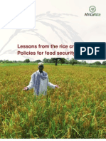 Lessons from the rice crisis