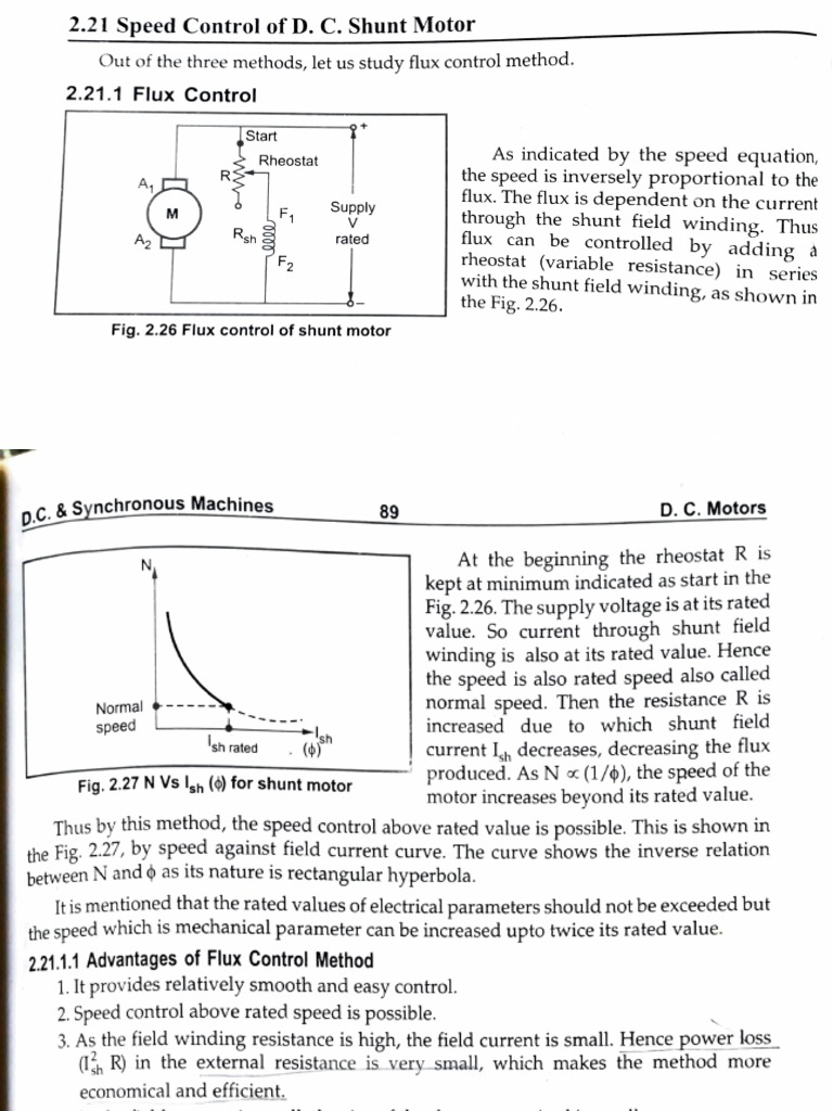 Speed Control Methods for DC Motors | PDF | Electric Motor | Electric ...