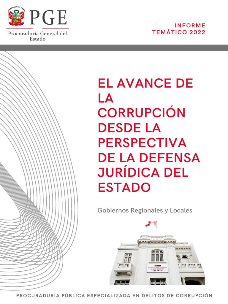 Corrupción En Las Municipalidades Del Perú Pdf Corrupción Política