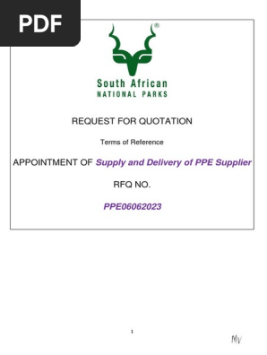RfQ PPE06062023