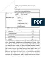 Hasil Analisis Bahan Ajar Digital Bahasa Arab