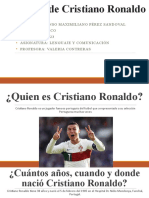 Biografía de Cristiano Ronaldo