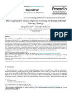 Data Aggregation Using Compressive Sensing For Energy Efficient