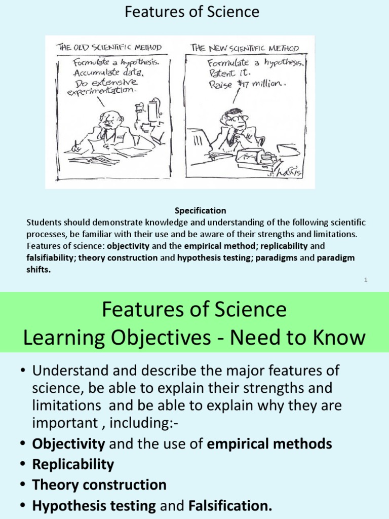 Key Features of Scientific Method | PDF | Hypothesis | Scientific Method