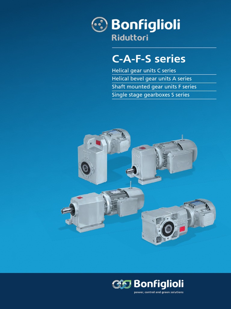 Catalogo Redutor Bonfiglioli | PDF | Torque | Gear