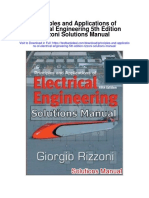 Principles and Applications of Electrical Engineering 5th Edition Rizzoni Solutions Manual