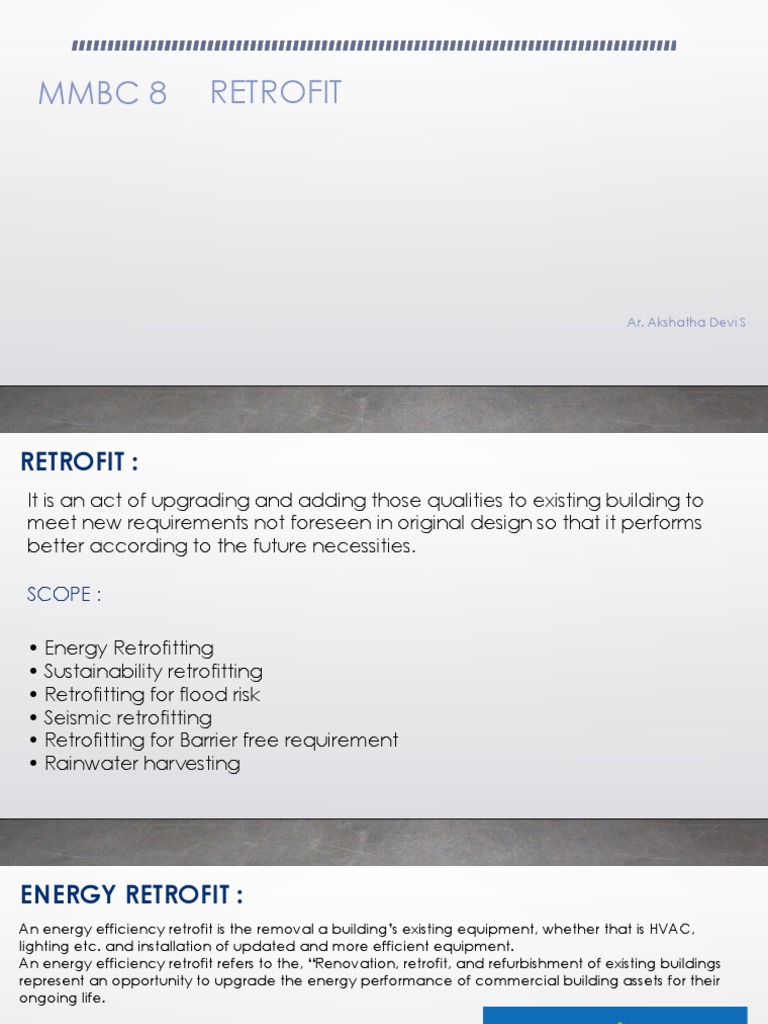 Comprehensive Guide to Building Retrofit | PDF | Fibre Reinforced ...