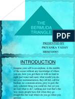 THE Bermuda Triangle: Presented by Priyanka Yadav HRM/10/003