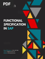 Functional in SAP