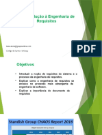 Introdução À Engenharia de Requisitos