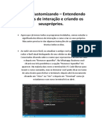 Modulo Customizando - Entendendo Os Blocos de Interação e Criando Os Seus Próprios