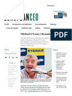 Michael O'Leary - Ryanair - CEO Europeu
