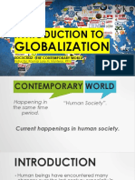 Introduction To Globalization - 1