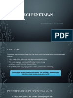 Strategi Penetapan Harga