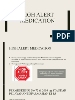 High Alert Medication