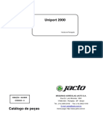 Uniport 2000: Máquinas Agrícolas Jacto S.A. EDIÇÃO - 02/2005 Código - 0