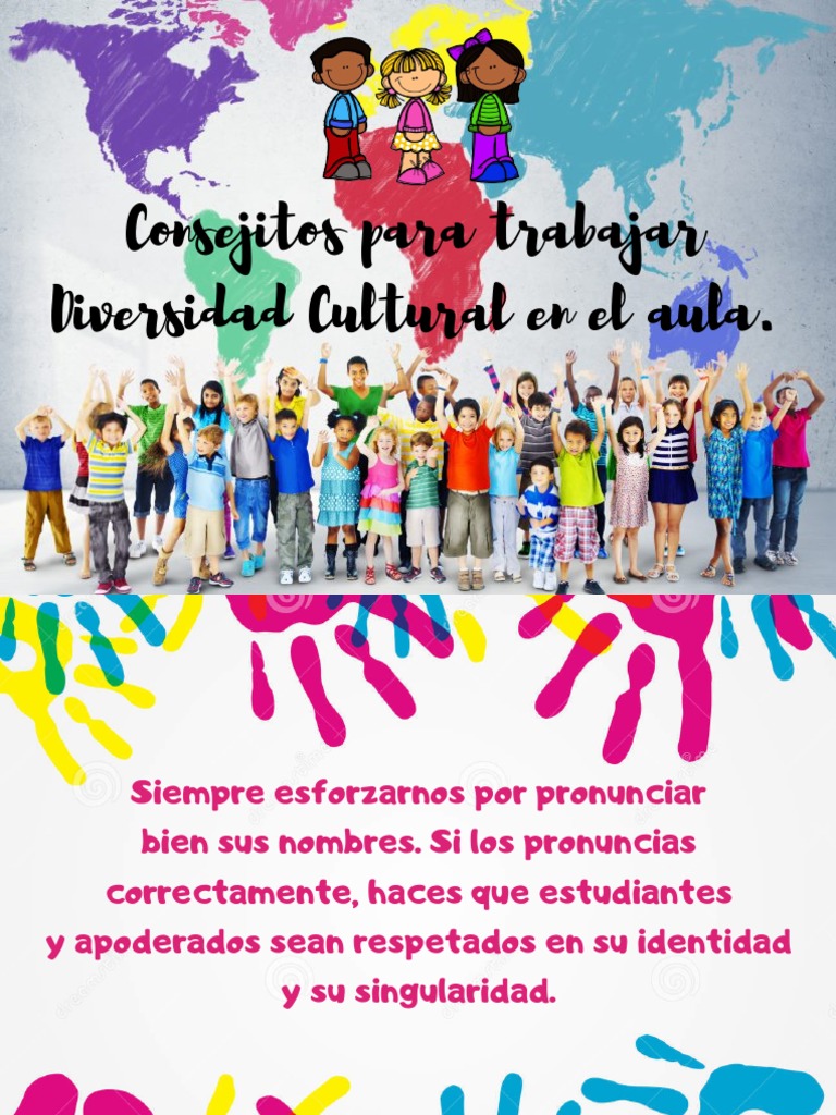 Consejitos para Trabajar Diversidad Cultural en El Aula | PDF
