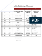 2023 Woodstock Volleyball Program Schedule v8