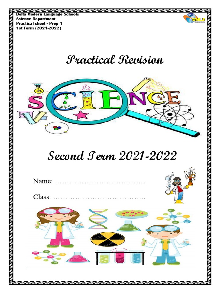 Prep 1 Practical Sheet Second Term Pdf Force Metals