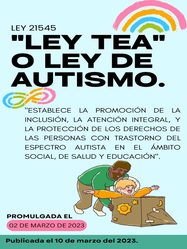 Ley 21545: Inclusión y Derechos TEA | PDF