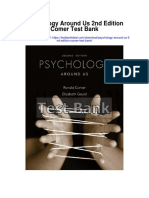 Psychology Around Us 2nd Edition Comer Test Bank